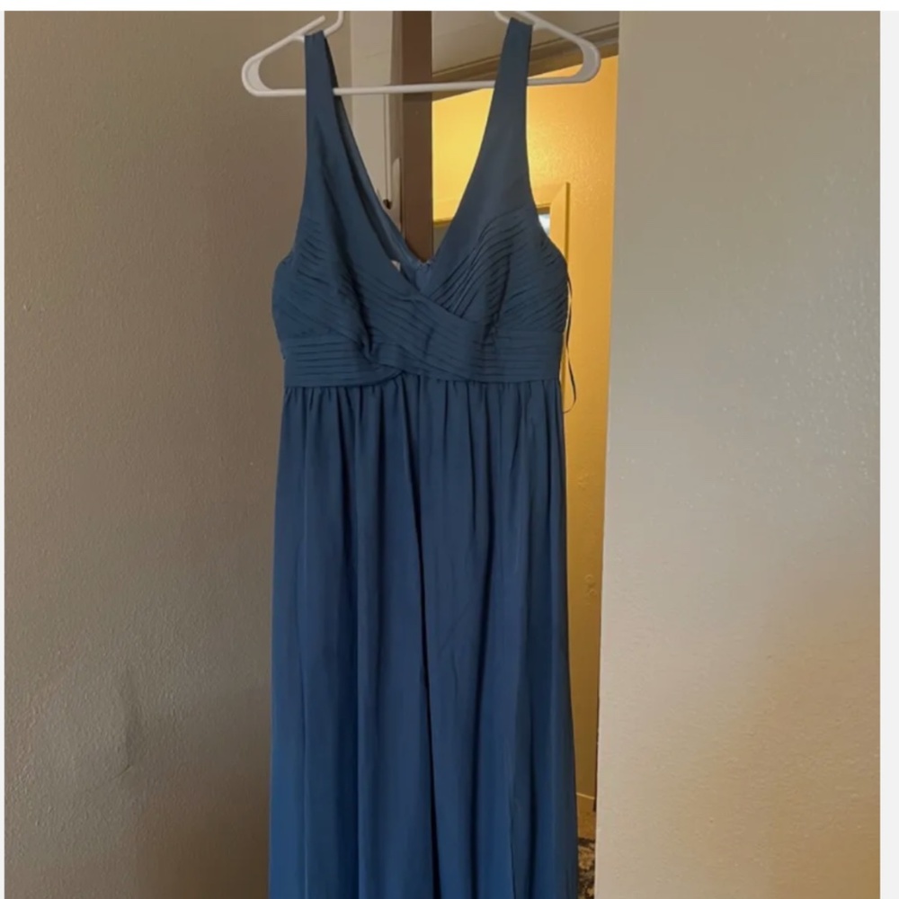 Birdie grey bridesmaid dress